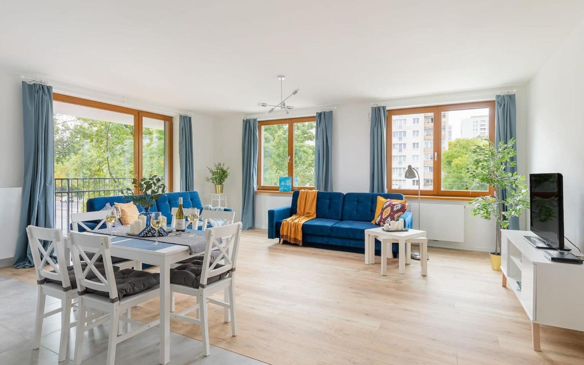 Pulawska 221 - Colorful Apartment With Balcony By Noclegi Renters Varšava Exteriér fotografie